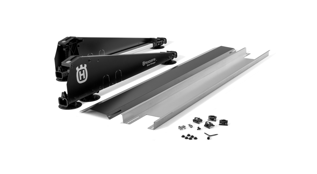 Husqvarna ram för solcellsladdningssystem